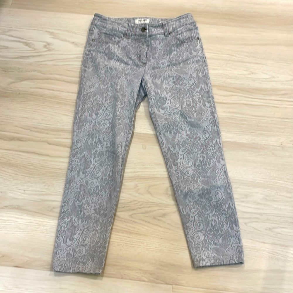 Roxy lace pattern skinny jeans